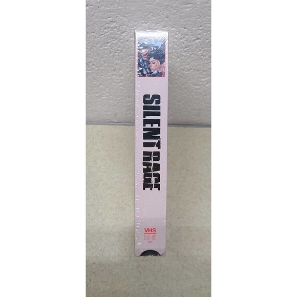 Silent Rage VHS Tape Horror Scifi Karate Kung Fu Movie Chuck Norris NEW SEALED - Picture 2 of 5